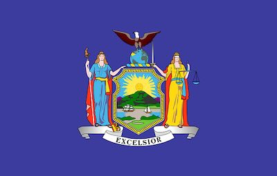New York state flag - New York contractor bonds and licensing